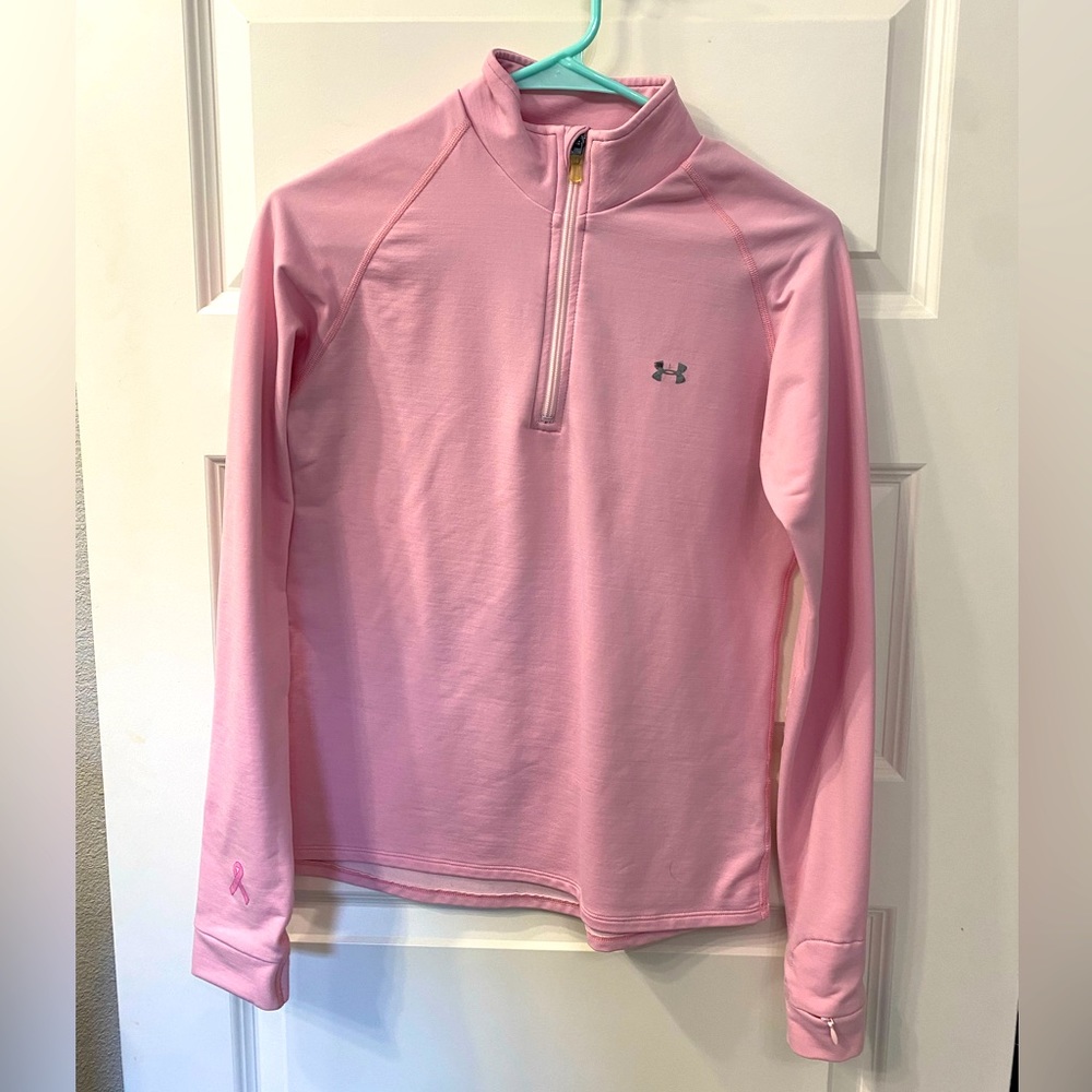 Under Armour | 1/4 Zip Pullover | M | Pink